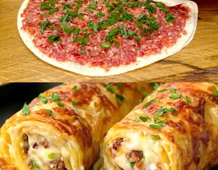 Wooahhh so eine Tortilla haben Sie noch nicht gekostet, Hackfleisch Tortilla der Hit!