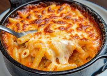 Überbackene Käse-Makkaroni – Super Cremig & Extra Käselastig!