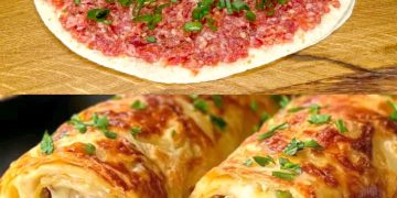 Boahhh schmeckt besser als ein Burger, Tortillas mit 500 g Hackfleisch und 100 g Reibekäse!