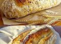 Zwiebelbrot mit 250 g Magerquark schneller gegessen als gebacken!