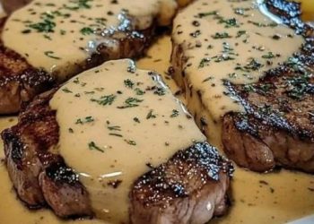 Steakhäppchen mit Knoblauchbutter