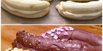 Schokobananen… Wie vom Bäcker