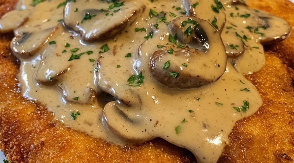 Klassisches Jägerschnitzel 