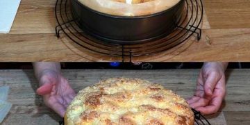 Wie ich ihn liebe, Apfel Schmandkuchen in 10 Minuten bereit für den Ofen