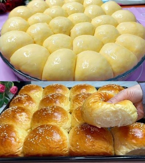 Meine Milchbrötchen die Tagelang frisch halten