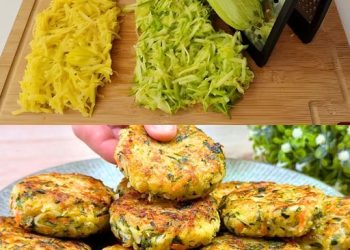 Zucchini-Kartoffelpuffer