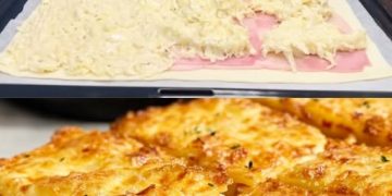 Ich backe ihn immer wieder, Blätterteig-Kartoffel-Auflauf, immer eine gute Idee!