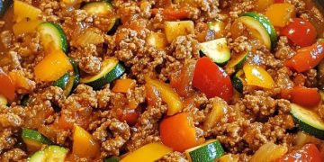 Hackfleisch-Gemüse-Pfanne