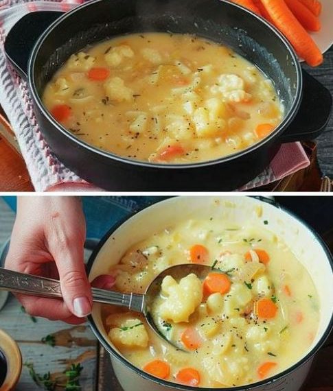 Blumenkohlsuppe mit Suchtfaktor