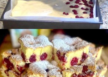 Ratz fatz bereit für den Ofen, dieser Quark-Kirschkuchen hat ein Geheimnis er macht süchtig!