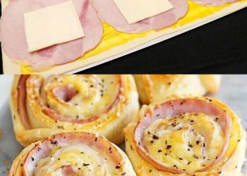 Das möchte meine Familie öfter essen, Ruck Zuck Blatterteig Schnecken mit Käse!