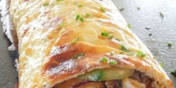 Hackfleisch Käse Rolle, schmeckt wie verrückt!