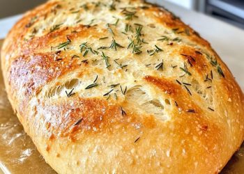 Mein faules Brotrezept, dieses Knoblauchbrot ohne Kneten backe ich immer wieder!