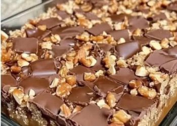 Karamell-Schoko-Knusperriegel