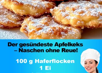 Wooow Apfelkekse ohne ein Gramm Mehl, in 15 Minuten die miss man lieben!