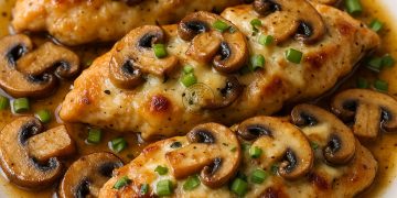 Einfaches Chicken Lombardy