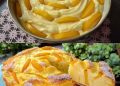 Saftiger Aprikosenkuchen mit Pudding – ein Traum aus Frucht und Creme