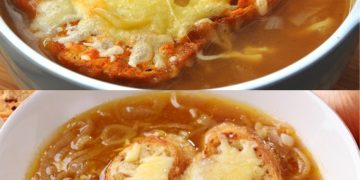 Gratinierte Zwiebelsuppe: Eine reichhaltige Vorspeise