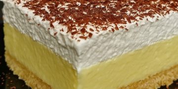 Ich übertreibe nicht, aber: Das ist der beste Vanillekuchen im ganzen Back-Universum, und das OHNE backen