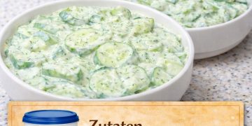 Schneewittchen Salat, passt Super in Winter!