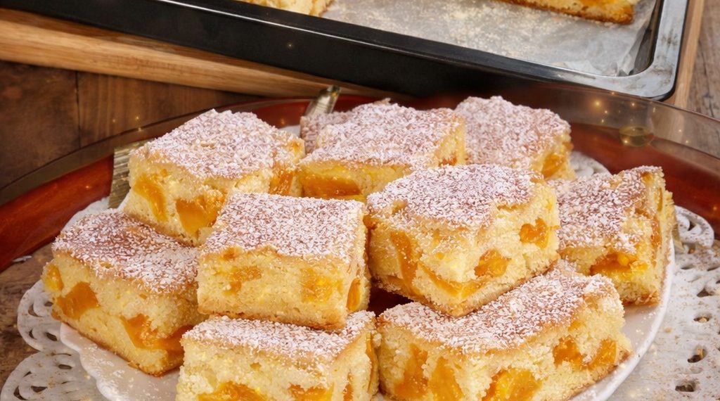 12 Esslöffel Blechkuchen in 10 Minuten fertig, inklusive Backzeit !