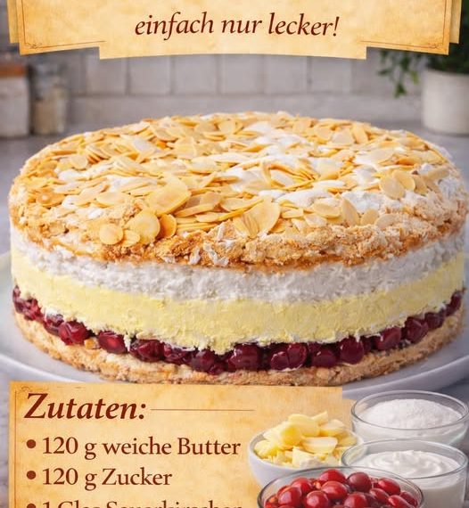  Gewitter-Torte – süß, fruchtig & cremig