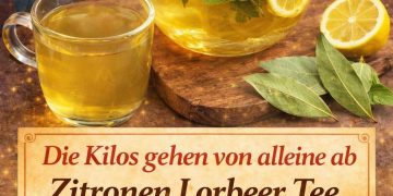 zitronen lorbeer tee super getrank