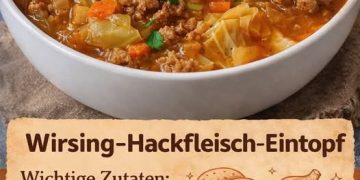 Wirsing-Hackfleisch-Eintopf