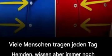 Warum befinden sich die Knöpfe bei Damenblusen links?