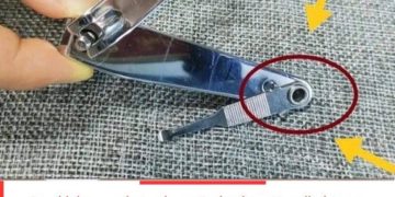 Das „kleine runde Loch“ am Nagelknipser hat besondere und wirkungsvolle Einsatzmöglichkeiten!