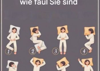Wie Ihre Schlafposition verrät, ob Sie faul sind