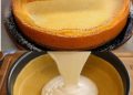 Käsekuchen ohne Boden