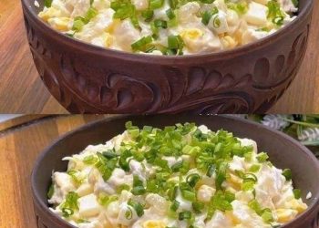 Ein altmodischer Salat, der nie aus der Mode kommt! Rezept aus den 90ern in den