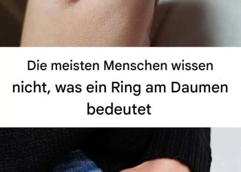 Ring am Daumen: Was bedeutet er