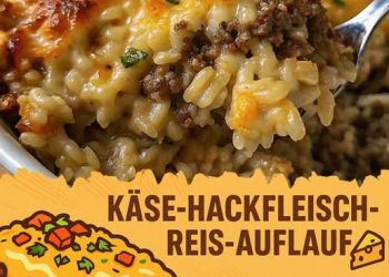 Käse Hackfleisch Reis Auflauf