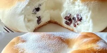 Ich backe ihn 2 x die Woche, Wolkenkuchen mit 150 g Naturjoghurt