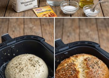 Schnelles Airfryer Brot
