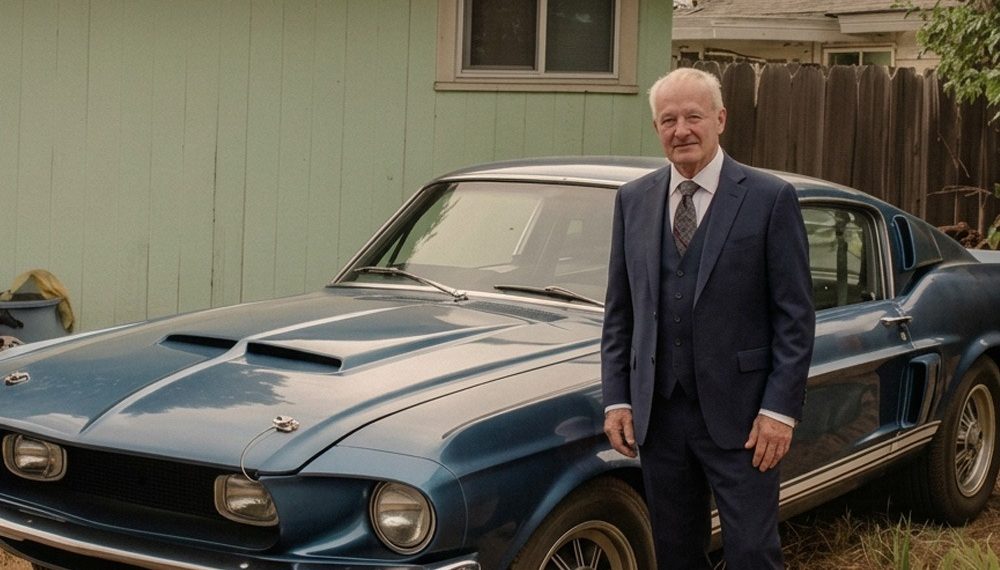 Während ich die Trauerrede für meinen Vater las, verkaufte meine Stiefmutter sein Lieblingsauto – sie war kreidebleich geworden, als sie entdeckte, was sich unter dem Reserverad verbarg.