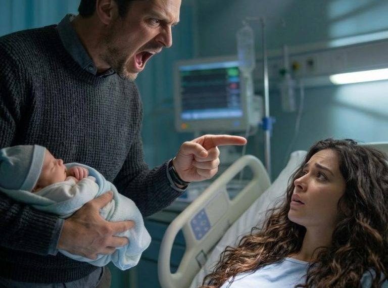 Mein Mann nahm unser Baby zum ersten Mal und schrie dann: „Das ist nicht mein Sohn, ich brauche einen DNA-Test!“