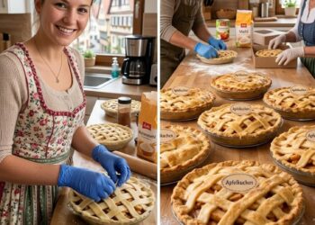 Das Apfelkuchen-Geheimnis