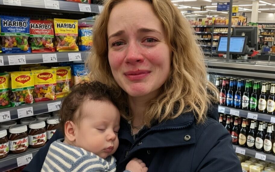 Das Kuvert an der Zapfsäule