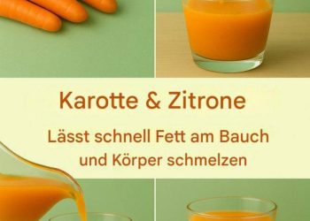 Getränk zur Gewichtsabnahme: Verlieren Sie 20 kg in einem Monat