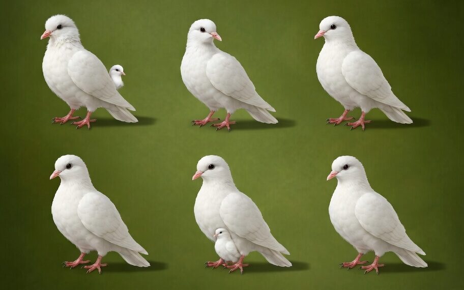 Die Botschaft der weißen Tauben