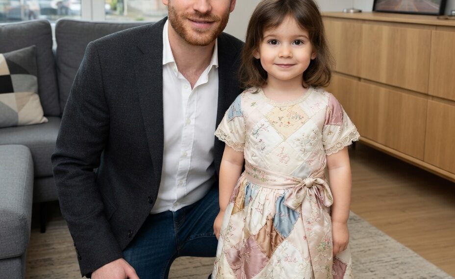 Das Kleid aus Seidentüchern