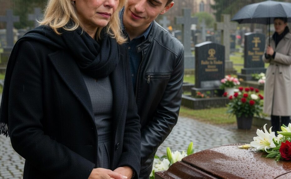 Der Abschied am Grab