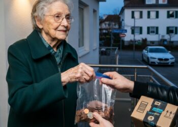 Das Gewicht der Kupfermünzen