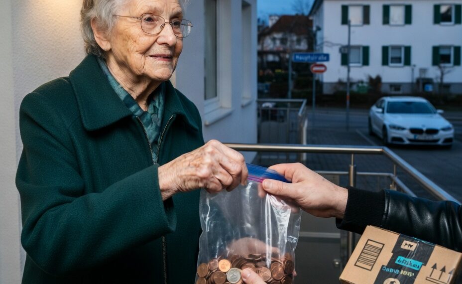 Das Gewicht der Kupfermünzen