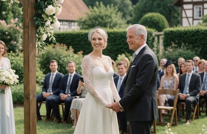 Papierhochzeit, echtes Leben