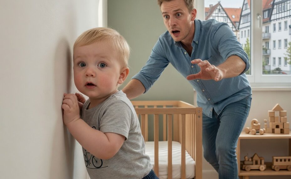 Die Frau an der Wand