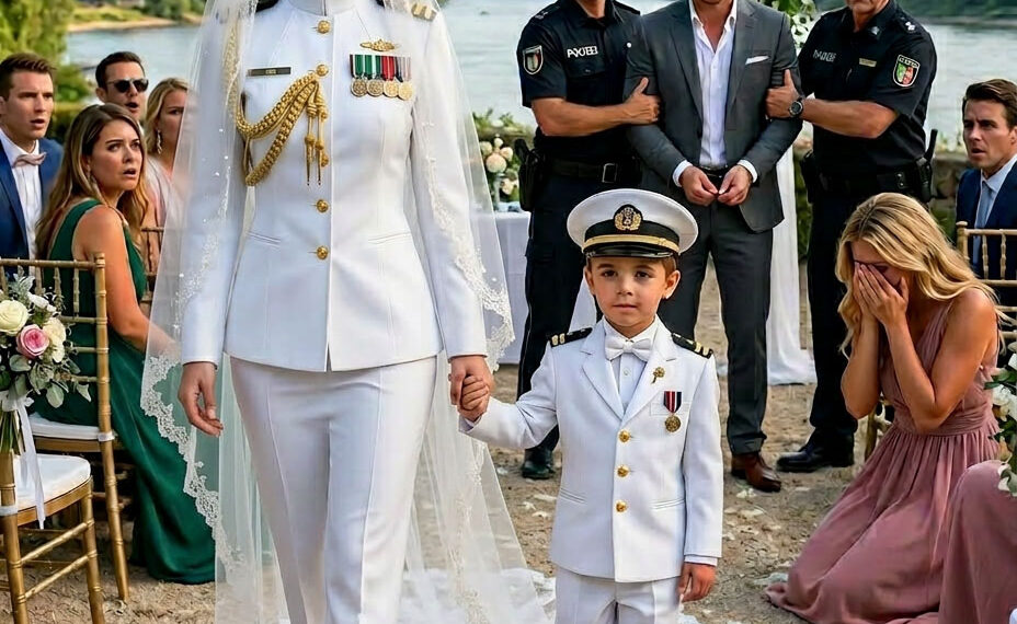 Die Uniform der Braut